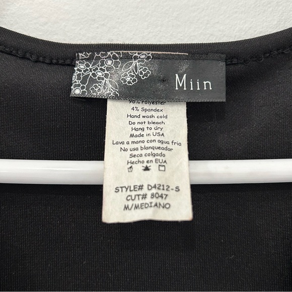 GORGEOUS MEDIUM BLACK LACE DRESS FROM MIIN - Picture 3 of 6